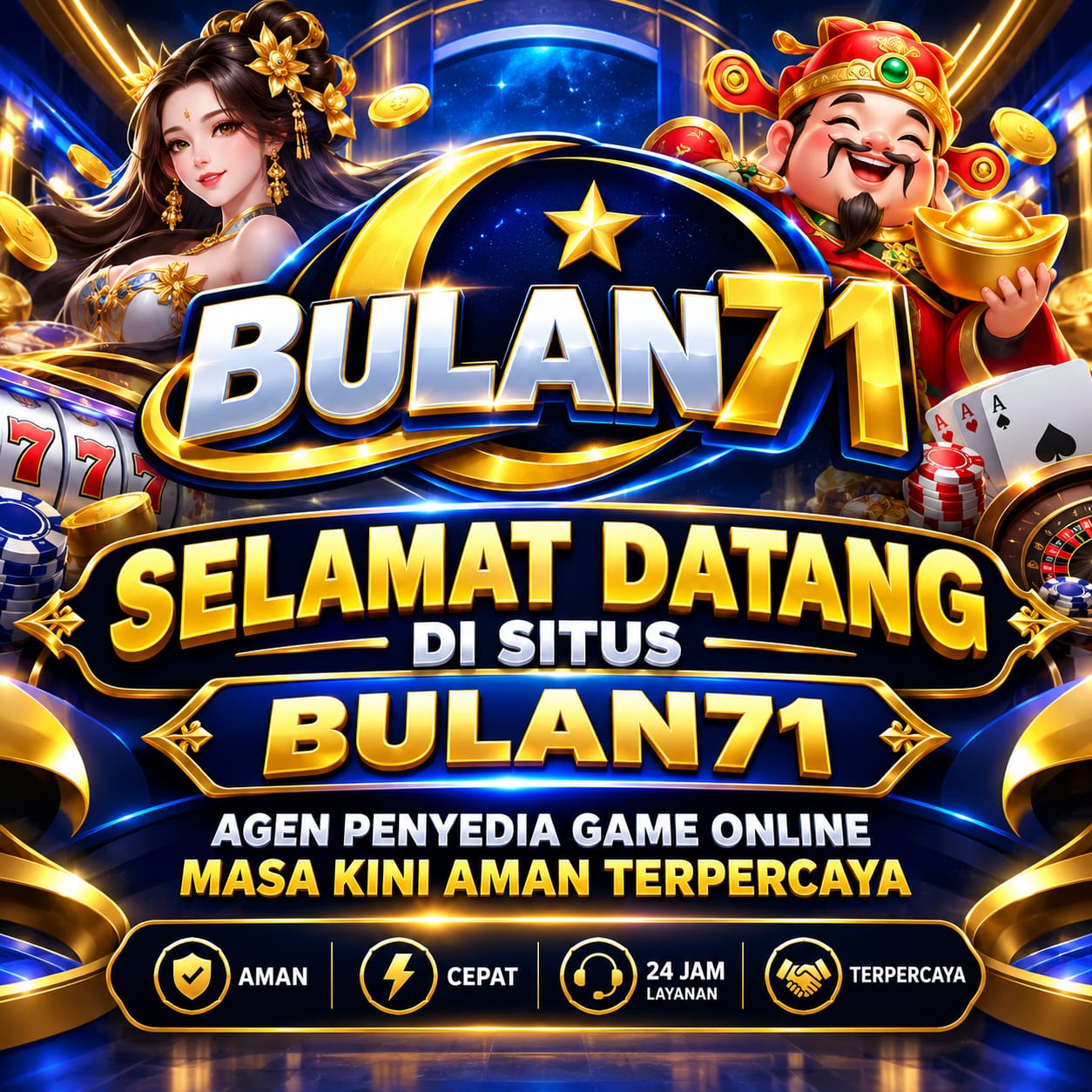 BULAN71 >> Agen Game Online Resmi Terpercaya BULAN71